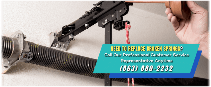 Broken Garage Door Spring Repair Lakeland FL